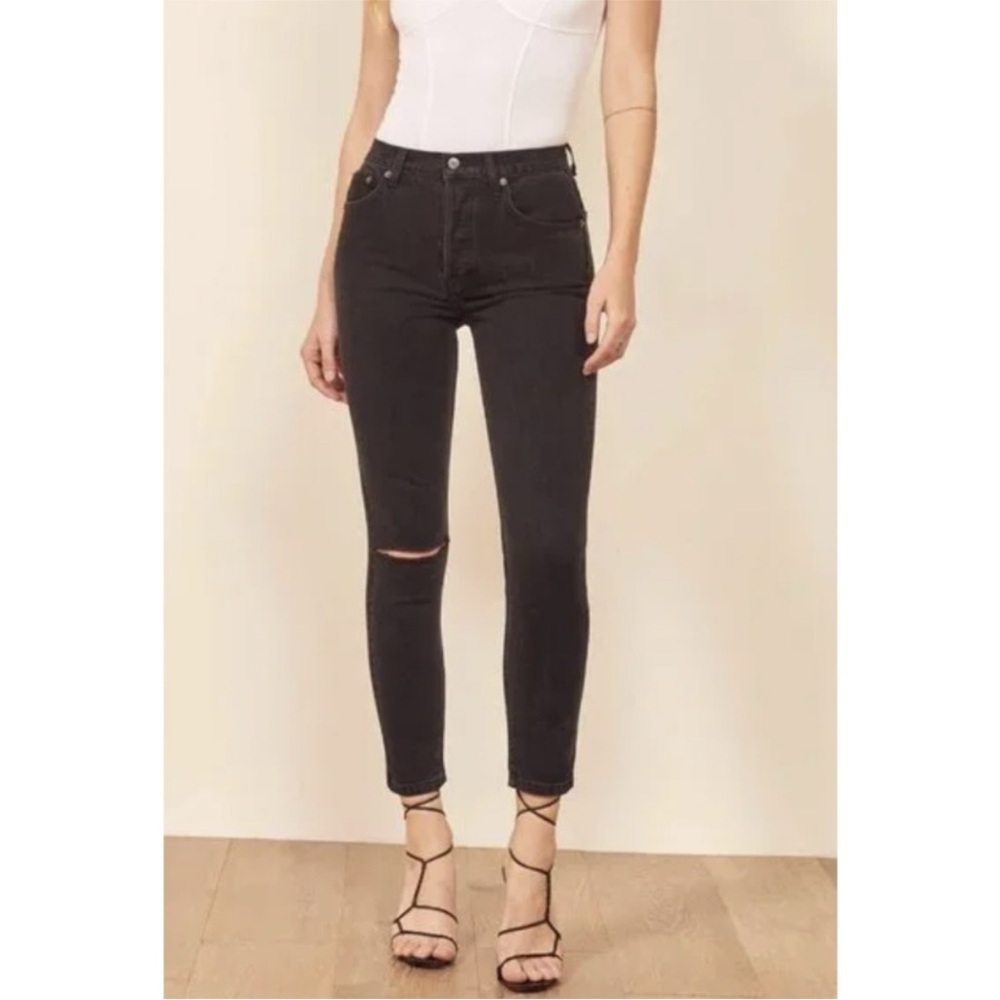 Reformation Serena High Skinny Crop Jean